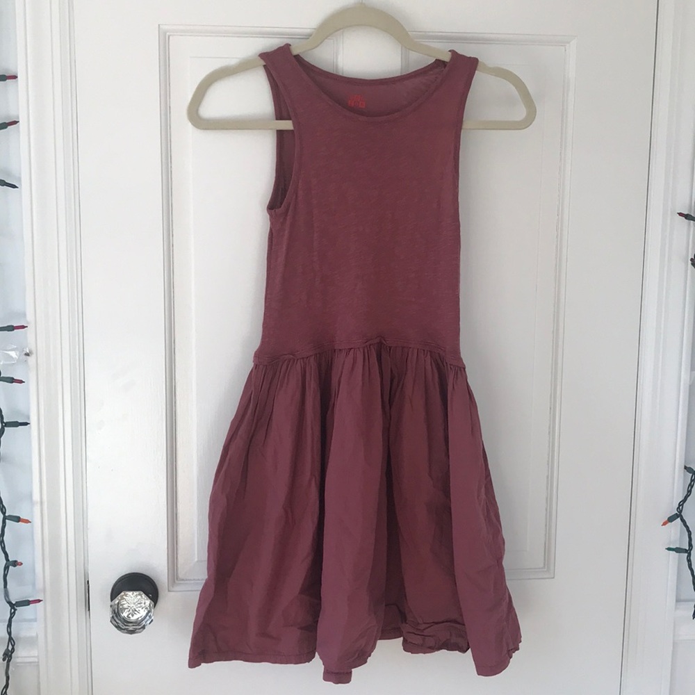 French Girls Dress Mauve
